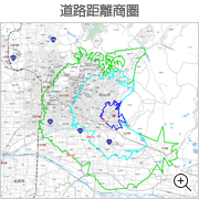 道路距離商圏