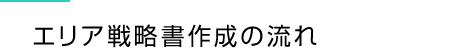 エリア戦略書作成の流れ